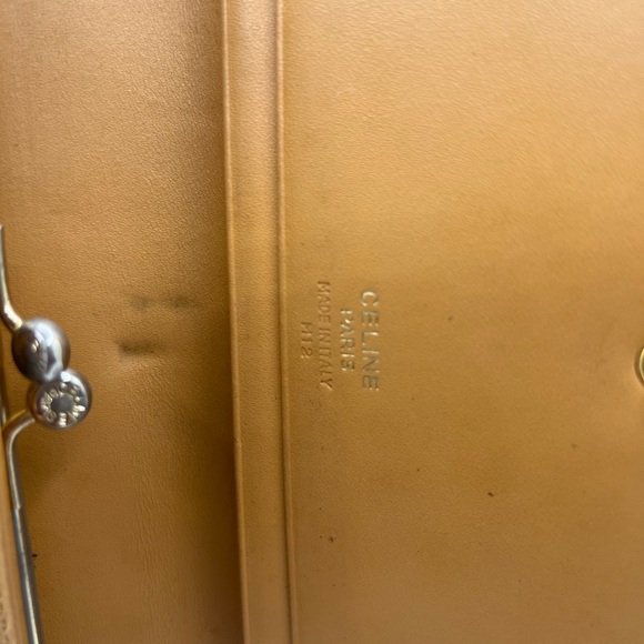 Celine Macadam Long Brown Wallet - Picture 4 of 10